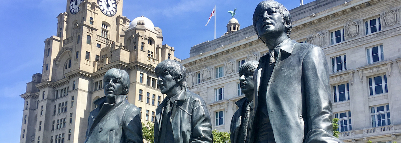 The Beatles Get Back Film Docuseries Trailer Disney Liverpool Fab Four Pier Head