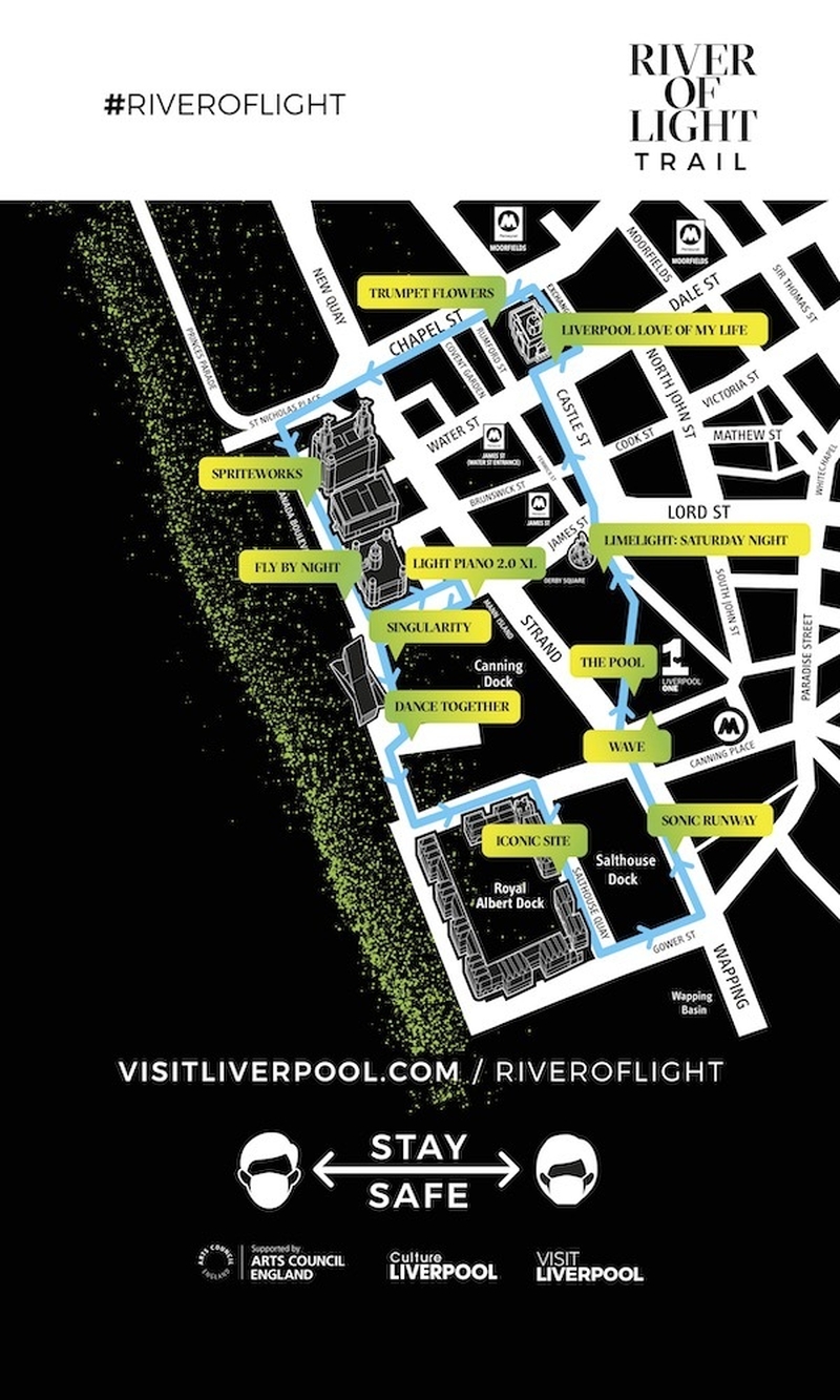 River Of Light Trail Map