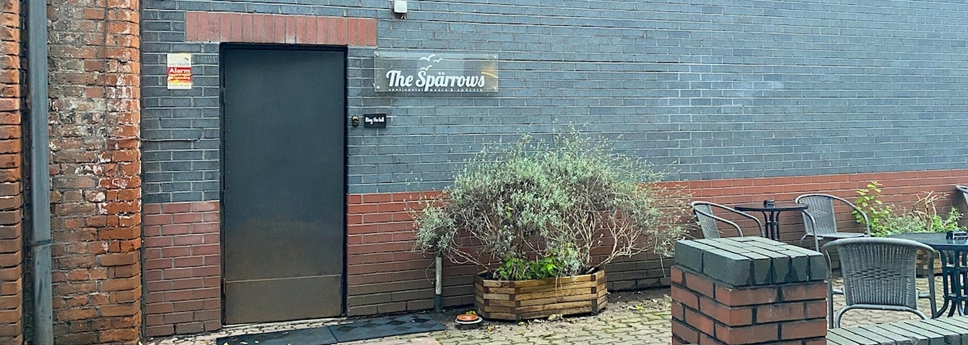 The Exterior Of The Sparrows Restaurant In Red Bank Manchester 1200