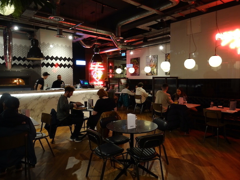 The Interior Of Pizza Punks Leeds Restaurant Reviewed By Confidentials
