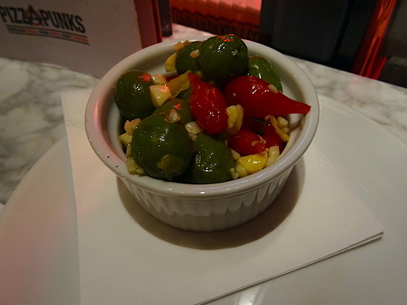 Mixed Marinated Olives And Sweet Drop Peppers