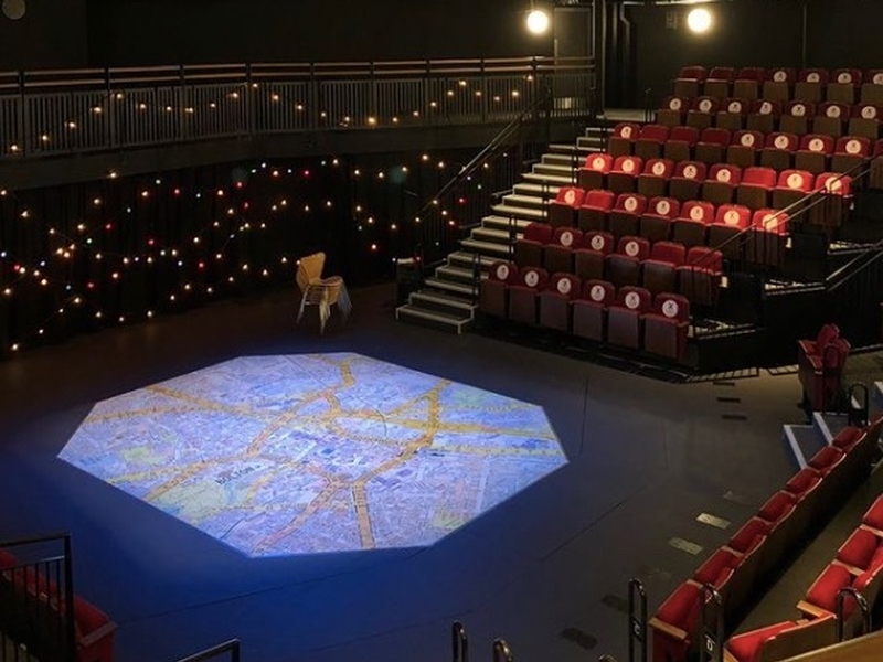 Inside Of The Octagon Theatre In Bolton 2021