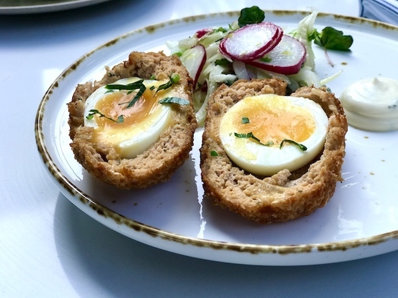 Crab Scotch Egg From The Black Friar In Manchester Best Dish November 2021