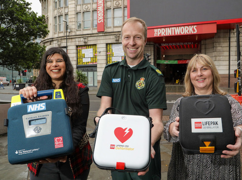 The Heart Safe Scheme Which Will Mean Defibrillators Across Manchester City Centre Including The Printworks