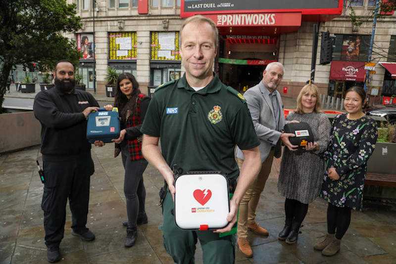 Heart Safe Manchester Supports Defibrillators In Public Places As Well As Education In How To Use Them