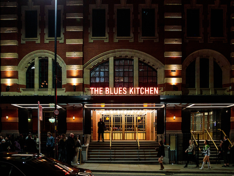 The Blues Kitchen On Quay Street In Manchester Pictured At Night By Jody Hartley