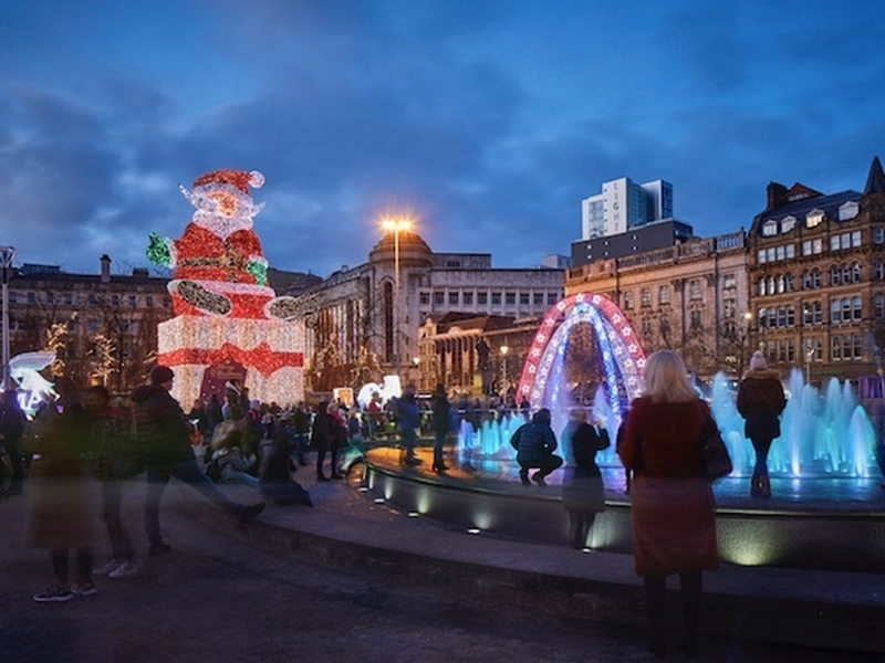 Winter Gardens At Piccadilly Gardens 2021