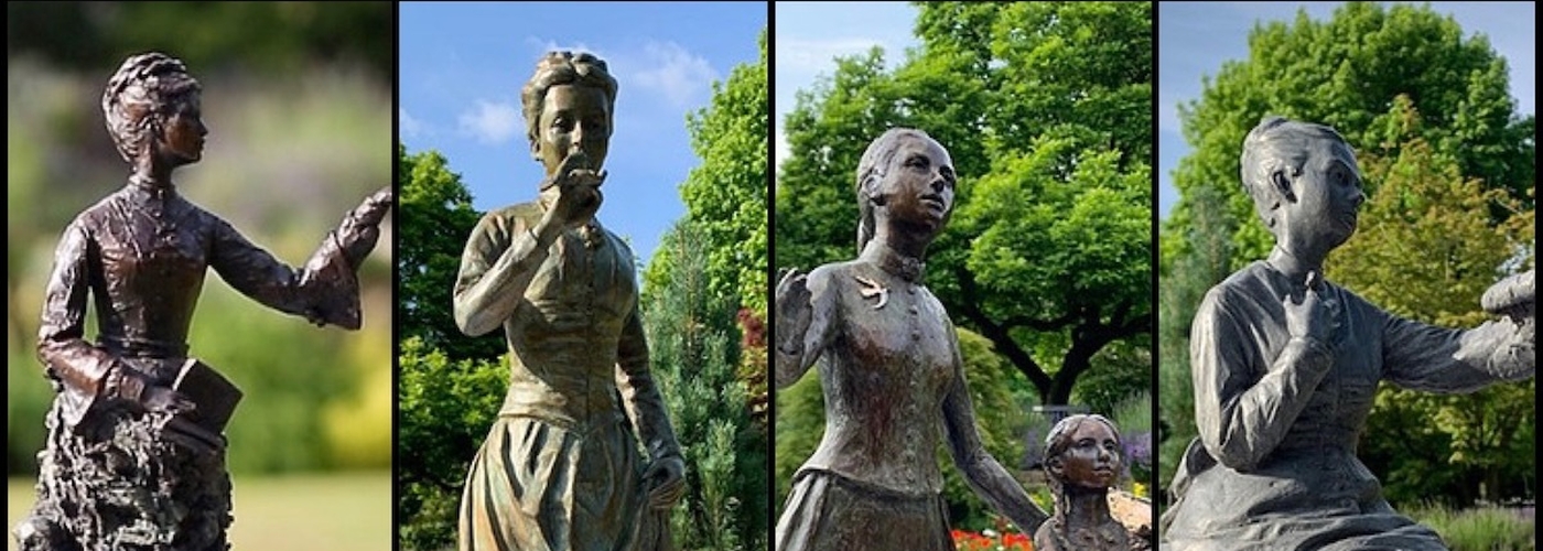 Four Maquettes Of Emily Williamson In Fletcher Moss Didsbury Jpg