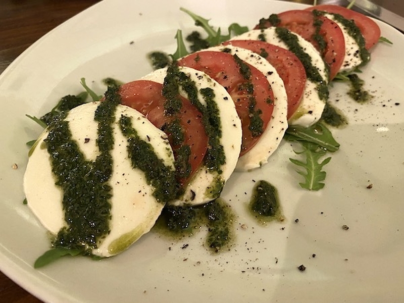 Insalata Caprese At Vincenzo Trattoria Manchester