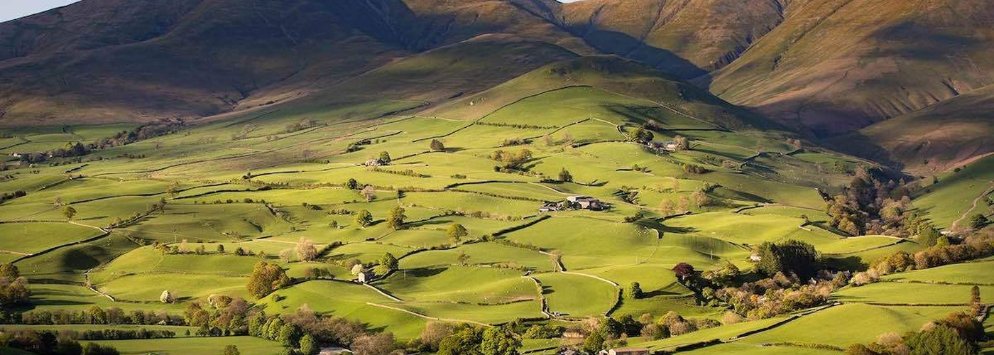 The Howgills In Cumbria From A Picturesque Walk