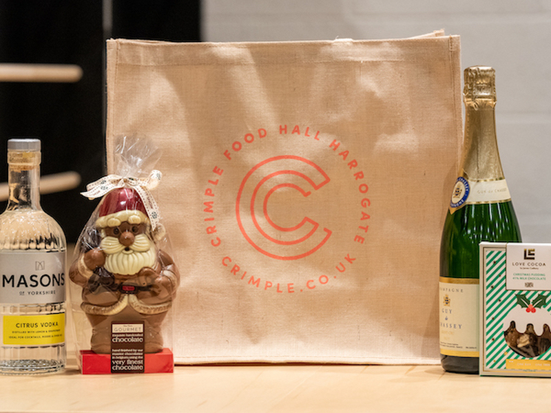 A Selection Of Christmas Gifts From Crimple Food Hall In Harrogate