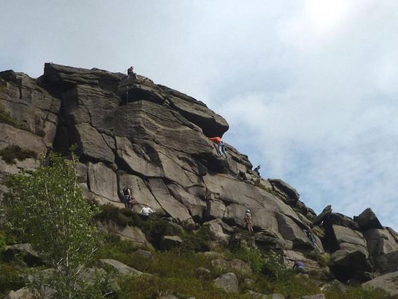 Crookrise Rock Climbing In Yorkshire