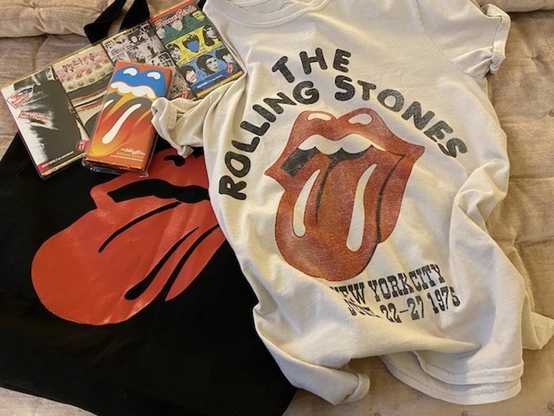 A Stash Of Goodies From The Rolling Stones Store In Carnaby London