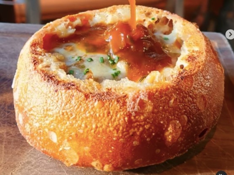 French Onion Soup From Alberts Schloss