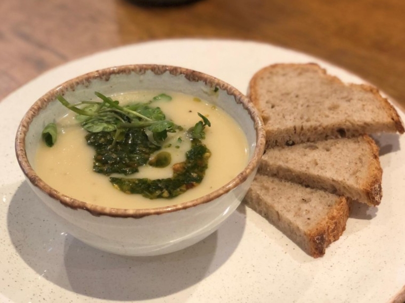 Roast Celeriac And Apple Soup From Blanchflower Bakery And Kitchen