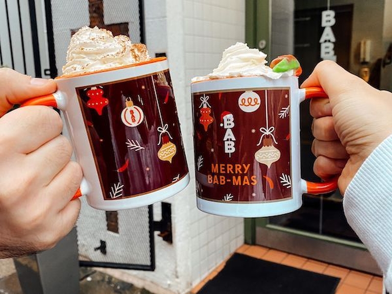 Bab Chilli Orange Hot Chocolate Hands Xmas Drink