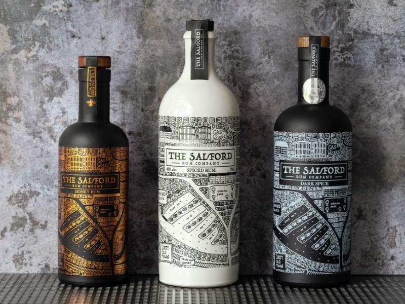 The Salford Rum Company Signature Spiced Rum Selection