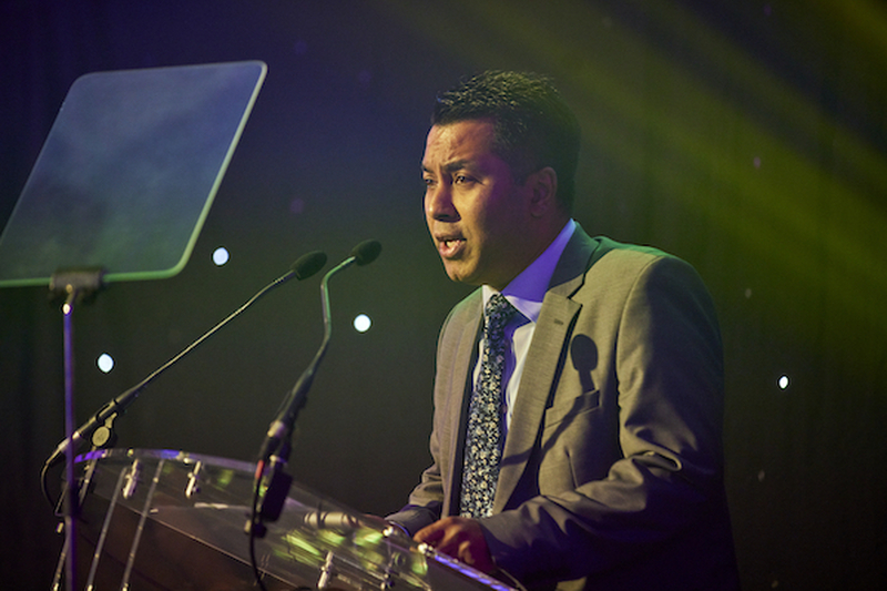 Councillor Luthfur Rahman Speaks At The Manchester Culture Awards 2021