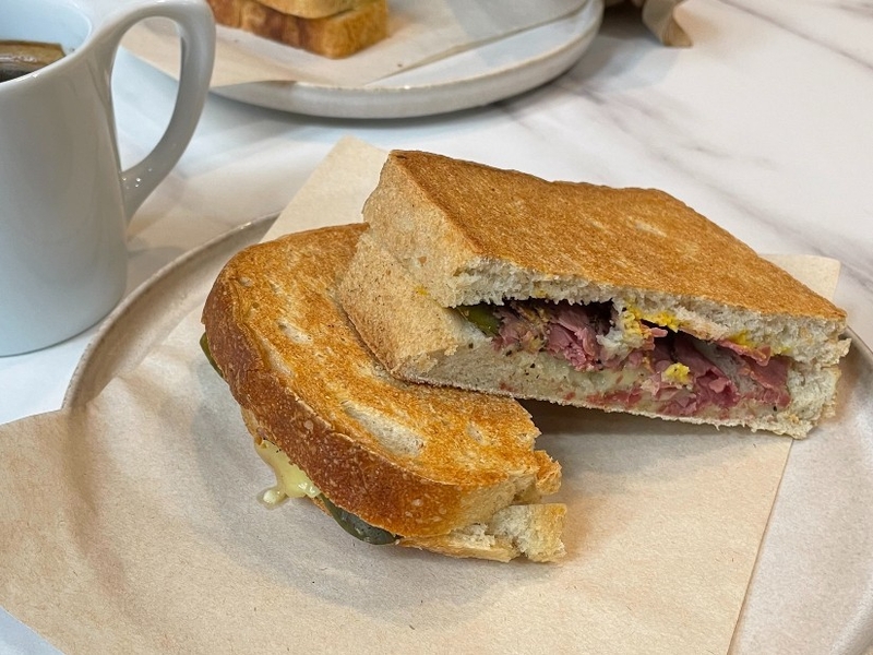 Reubens Grilled Cheese From Miles Co Leeds December 2021