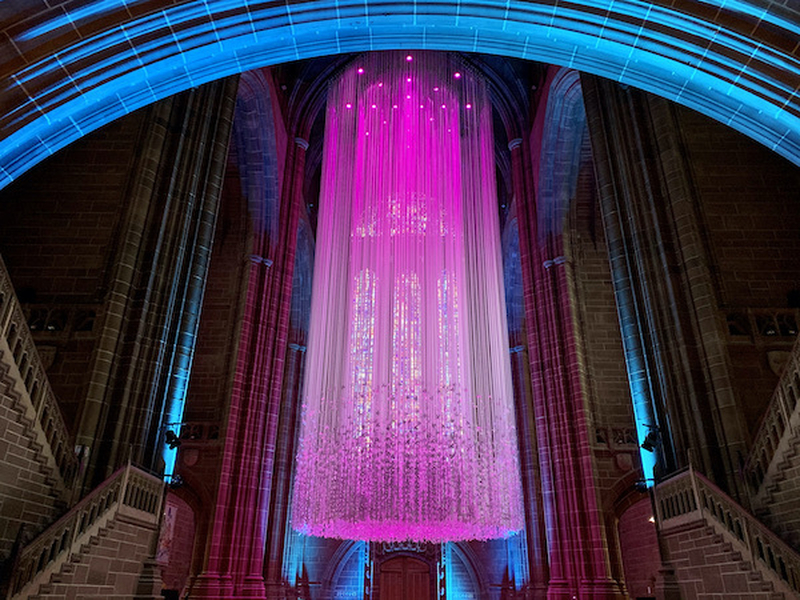 Liverpool Cathedral Peace Doves Photo Vicky Andrews