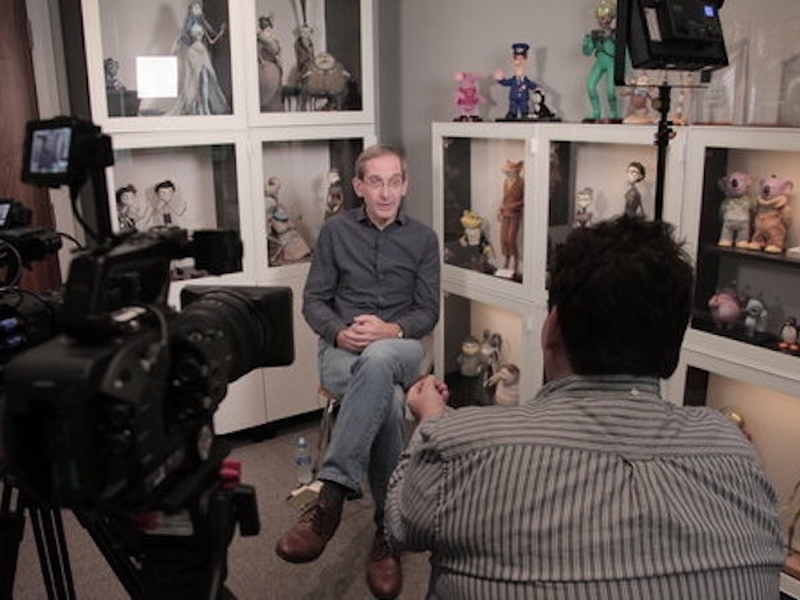 Peter Saunders Interview In His Studio At Cosgrove Hall Credit Cosgrove Hall Film Archive 1