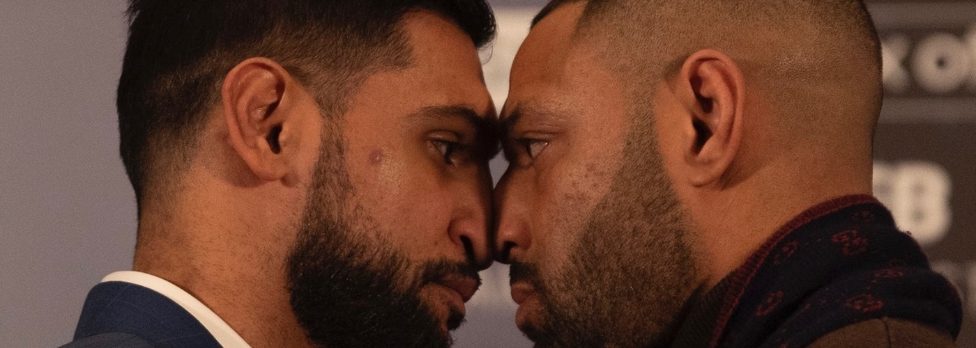 Amir Khan And Kell Brook Face Off At Press Conference Ahead Of Manchester Arena Bout