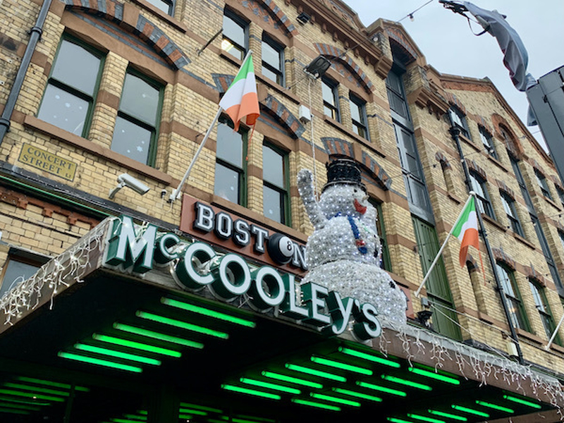Mc Cooleys Liverpool Irish Bar Christmas