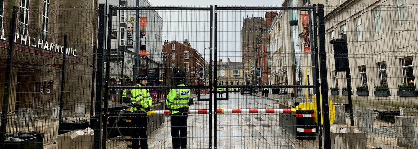 G7 Summit Liverpool Hope Street Boris Johnson Police1