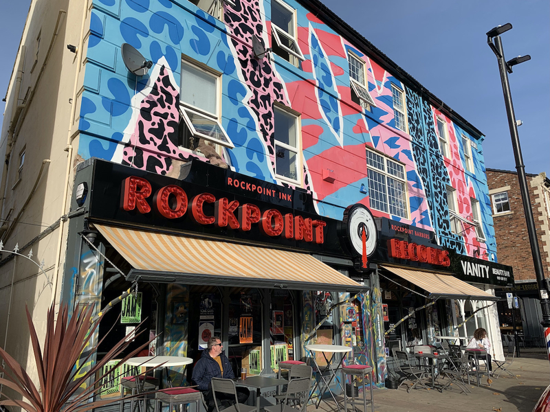 Rockpoint Leisure New Brighton Victoria Quarter Street Art Tour Rockpoint Records