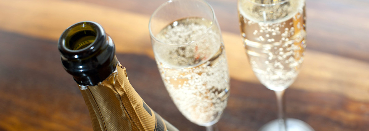 Champagne To Celebrate On New Years Eve In Manchester