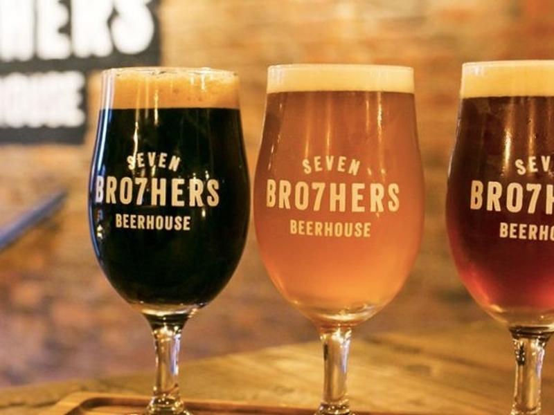 Seven Bro7Hers Beers From The Salford Brewery