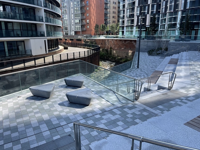 Deansgate Square Landscaping And Public Realm Manchester  6