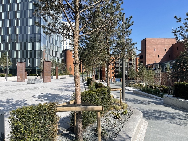 Deansgate Square Landscaping And Public Realm Manchester  11