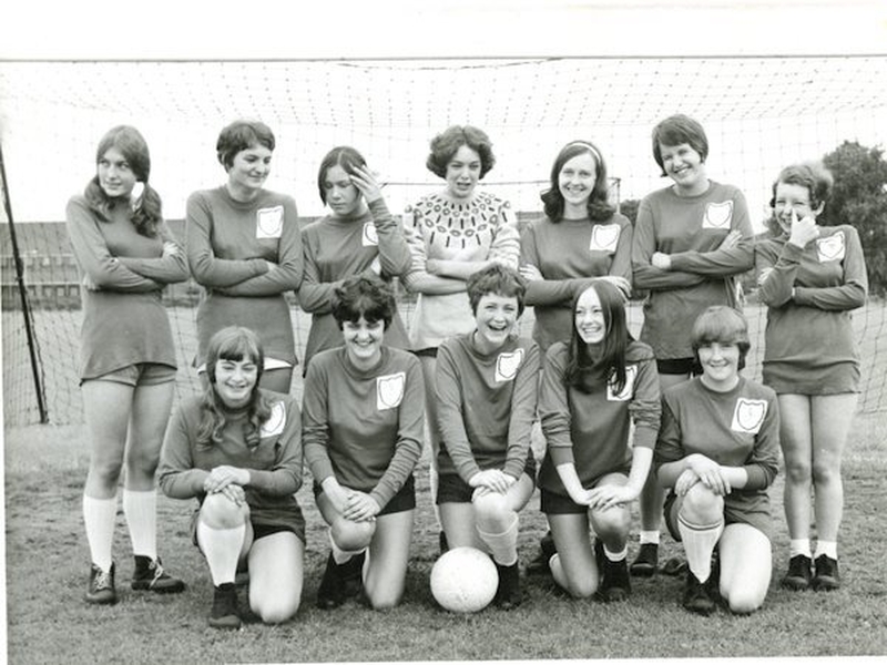 Photo Shows Fodens Ladies Fc In The 1960S The Team Established Itself As One Of The Pioneers Of The Womens Games Image Courtesy Of The National Football Museum