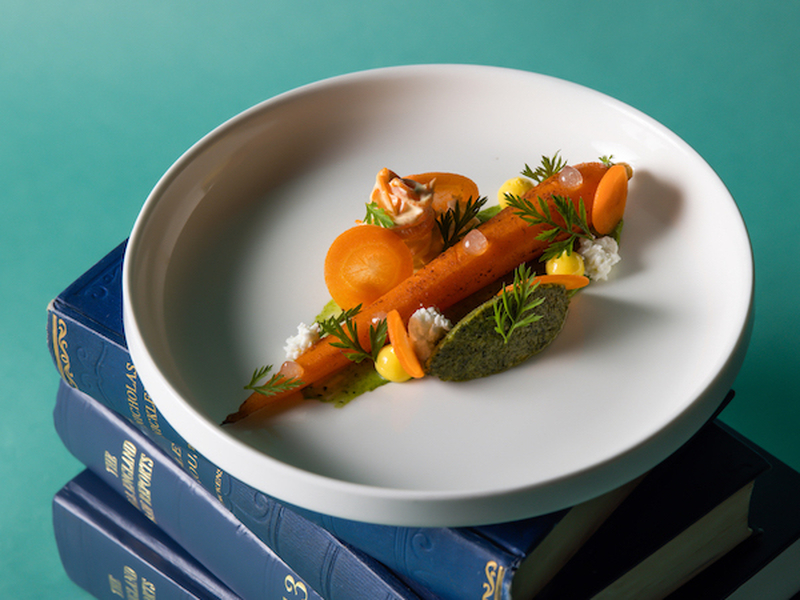 A Carrot Dish Inspired By Matilda As Part Of The Once Upon A Time Menu At Six By Nico In Manchester