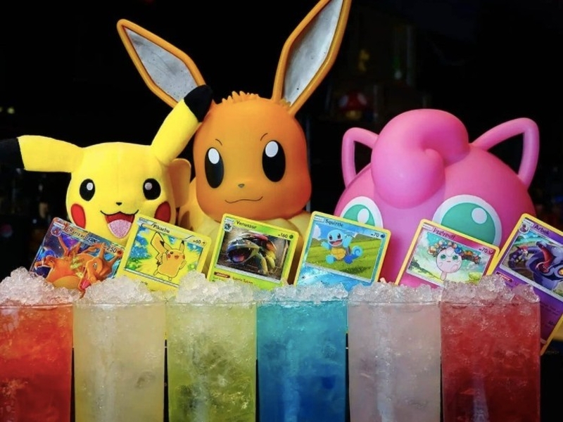 Pokemon Themed Cocktials At Pixel Bar Manchester New Openings 2022