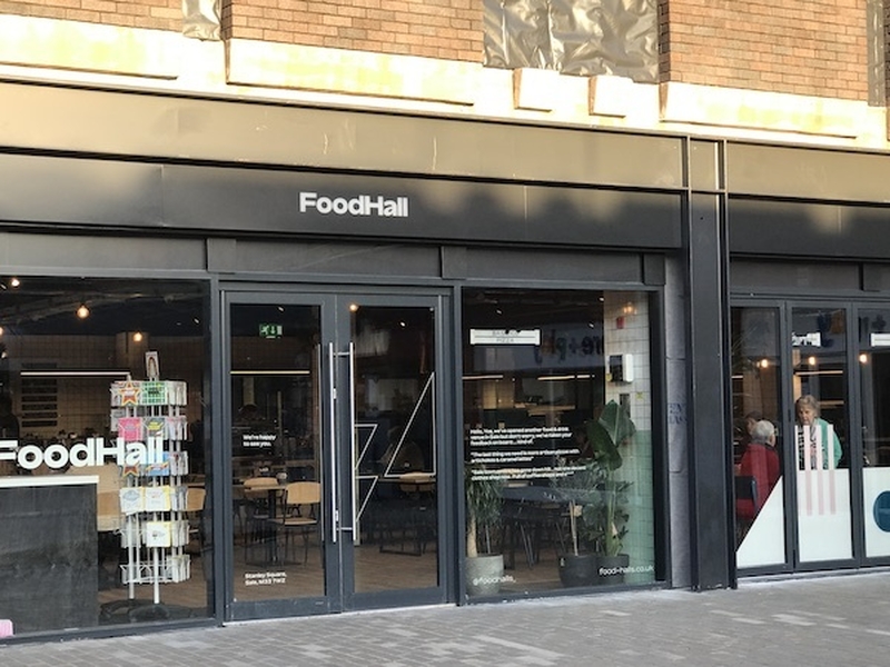 Exterior Shot Of Foodhall In Sale