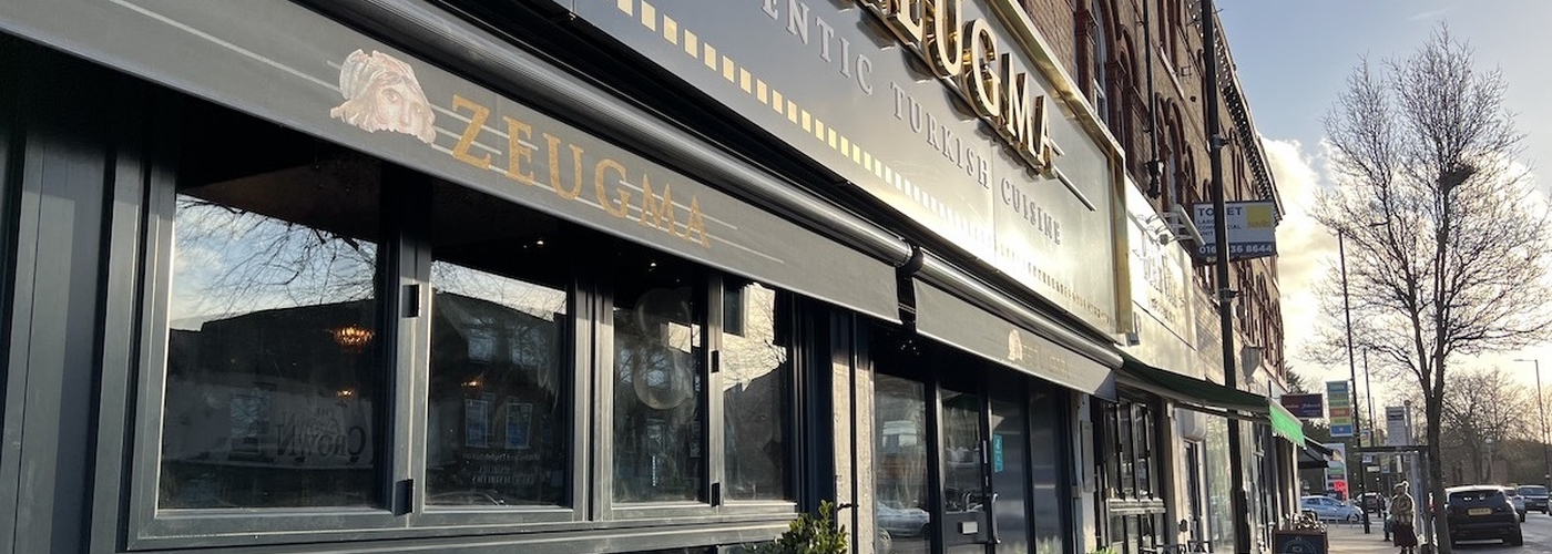 The Exterior Of Zeugma Turkish Restaurant Didsbury Manchester