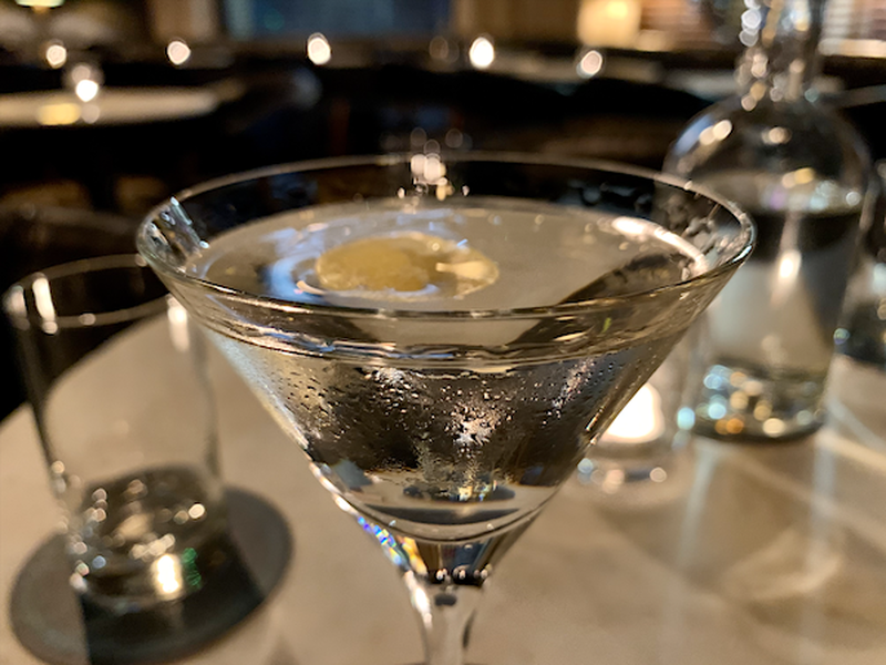 A Close Up Of A Classic Martini At Schofield Bar In Manchester One Of The Best Things To Drink In February 2022