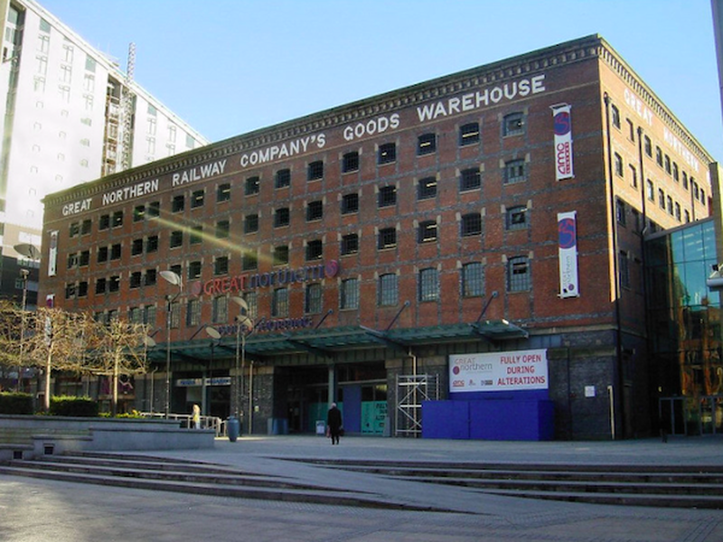 Great Northern Warehouse Exterior Manchester Film Fest 2022