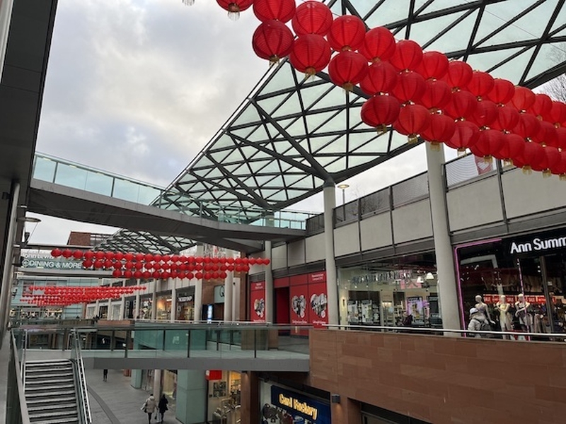 Chinese New Year Lanterns Liverpool One 2022