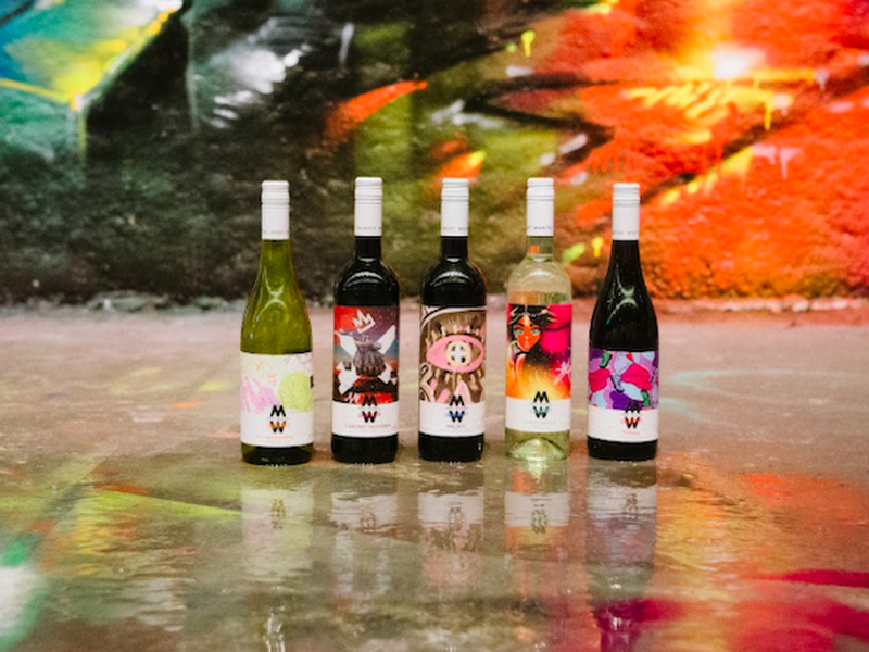 Most Wanted Wines Manchester Artist Collaboration