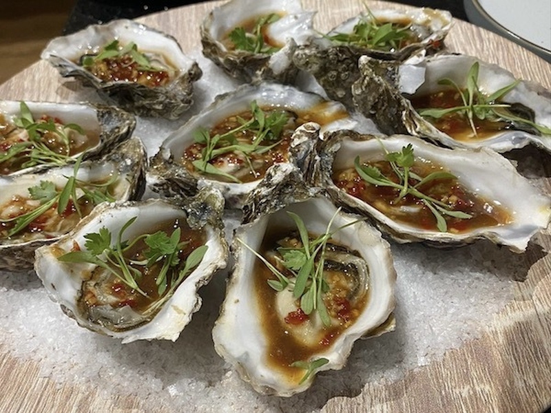 Eddie Kilty Kilty And Co Liverpool Private Dining Chef Oysters And Ponzu Dressing