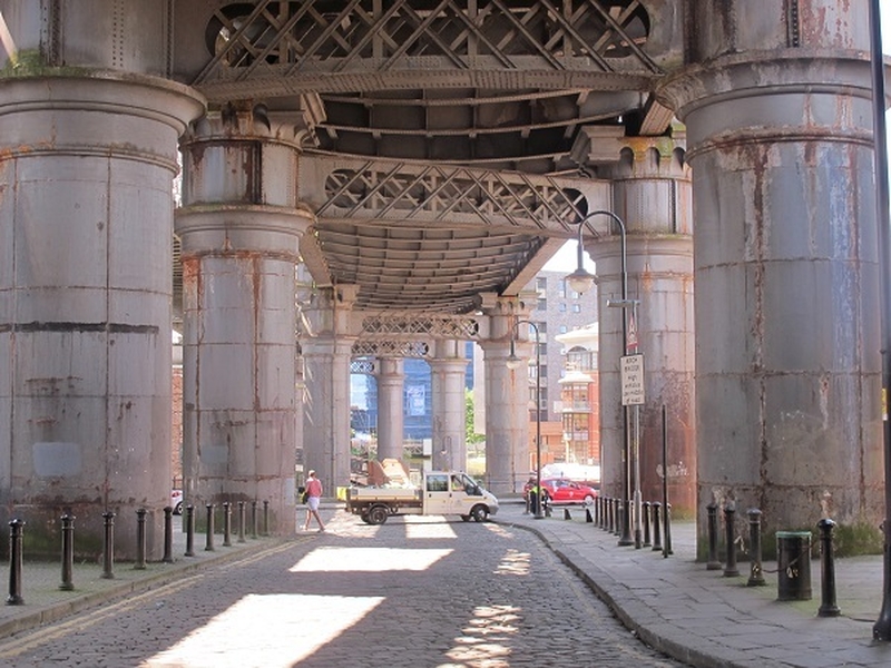March 2022 Under The Castlefield Viaduct Soon To Be Walkable In Manchester