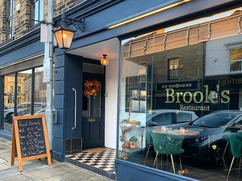 The Front Of Brooks A Small Plates Restaurant In Brighouse