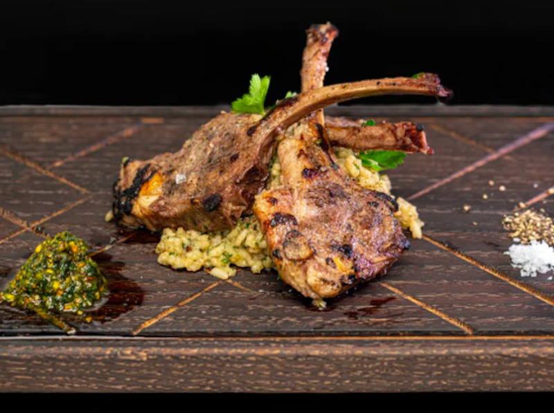 Lamb Chops At Lahlu Middle Eastern And Moroccan Restaurant Prestwich