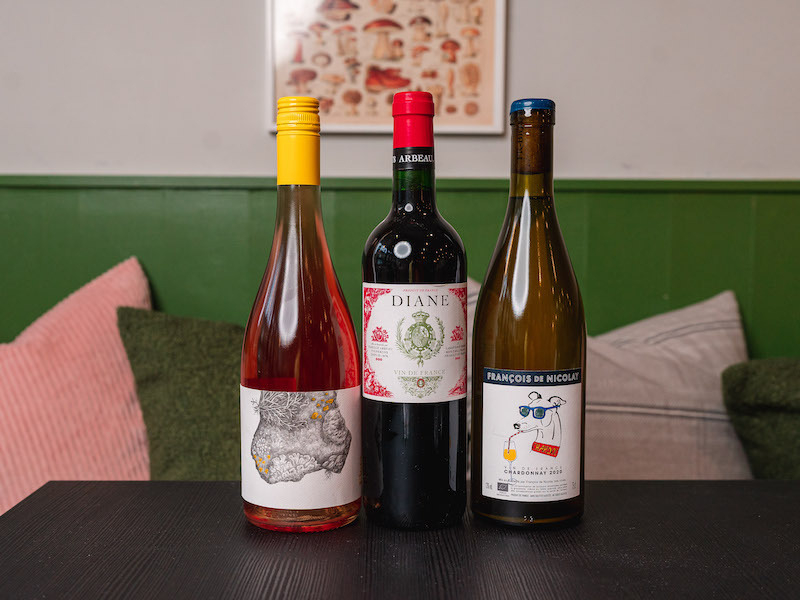 Wines From Le Social At Colleens At Colleens In Ramsbottom Manchester