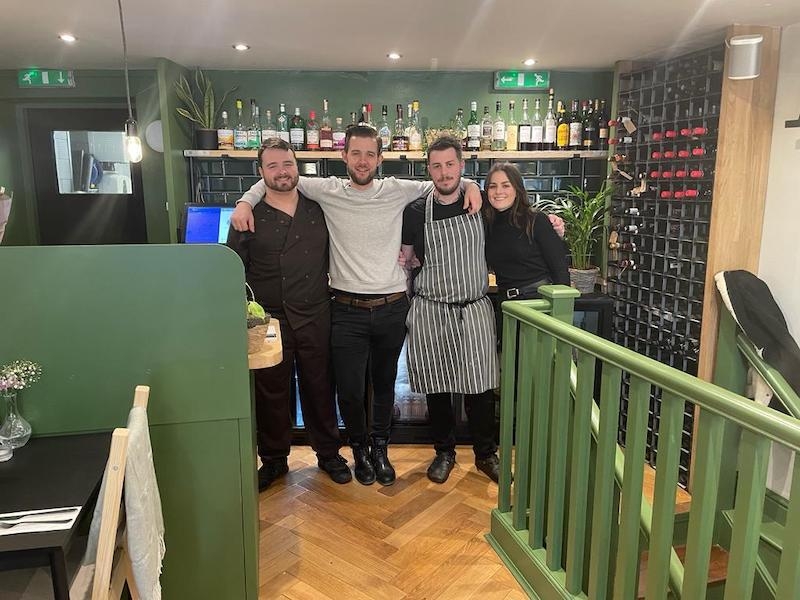 The Team At Colleens Restuarant In Ramsbottom In Manchester