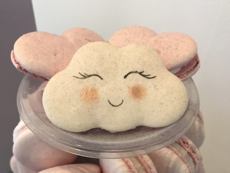 Smiling Cloud Macaron At Emma Lou Cakes Urmston Cute Confectionery