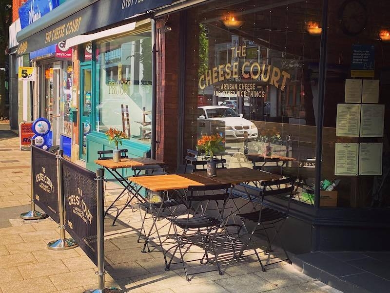 The Exterior Of Cheese Court In Urmston Manchester